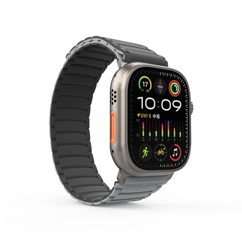 Apple Watch Ultra 49mm Zore KRD-122 Silikon Kordon Strap Kayış