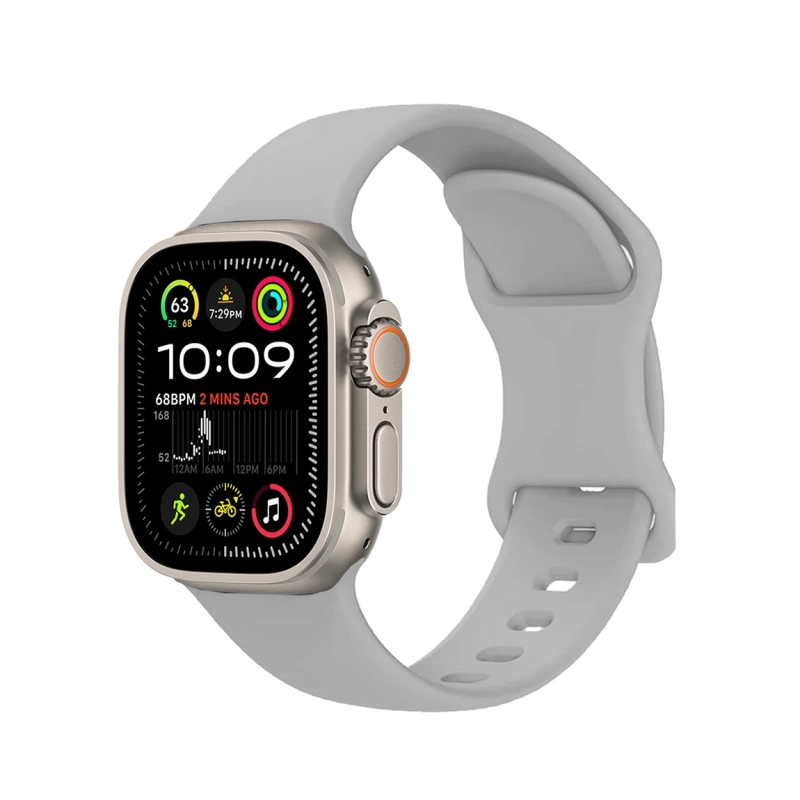 Apple Watch Ultra 49mm Zore KRD-131 Silikon Kordon Strap Kayış