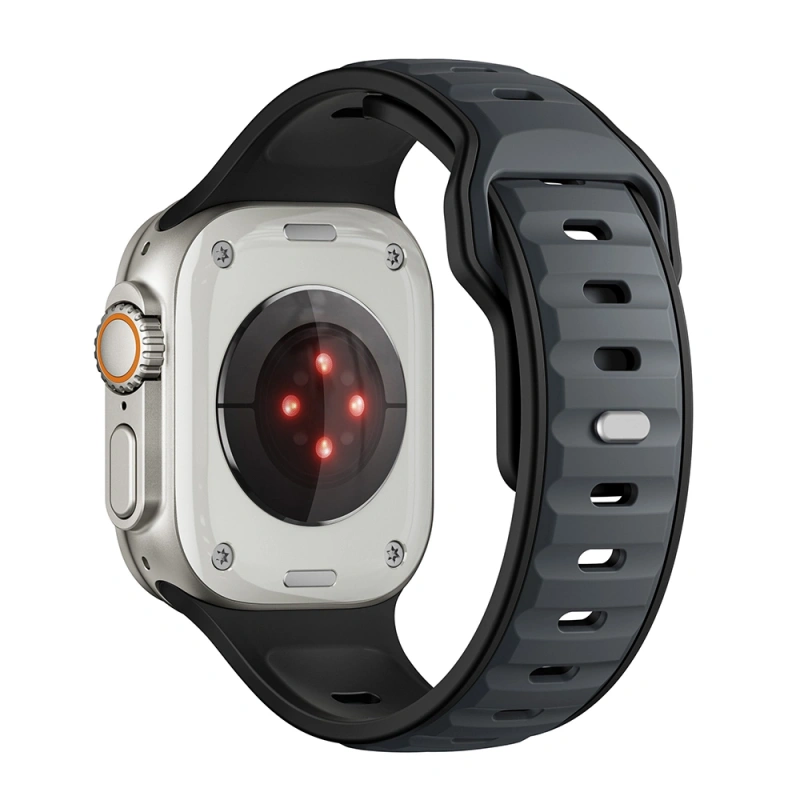 Apple Watch Ultra 49mm Zore KRD-135 Silikon Kordon Strap Kayış