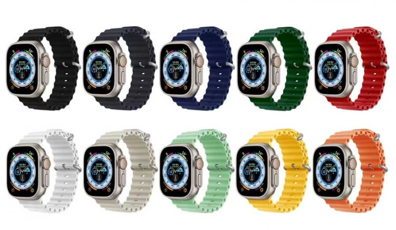 Apple Watch Ultra 49mm Zore KRD-75 Silikon Kordon