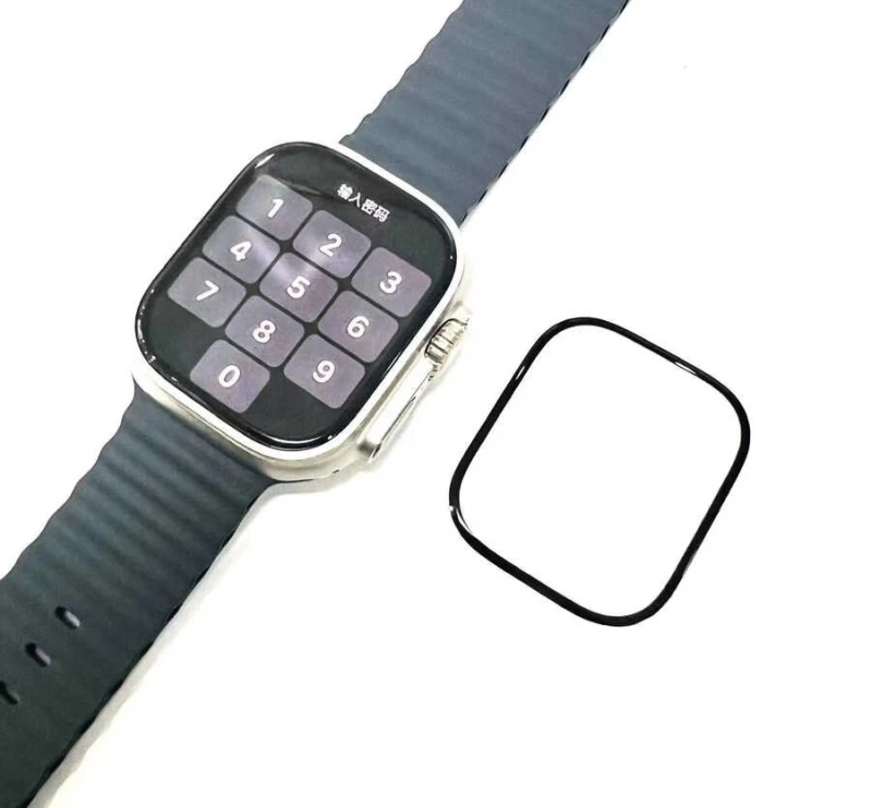 Apple Watch Ultra 49mm Zore PMMA - Cam Saat Ekran Koruyucu