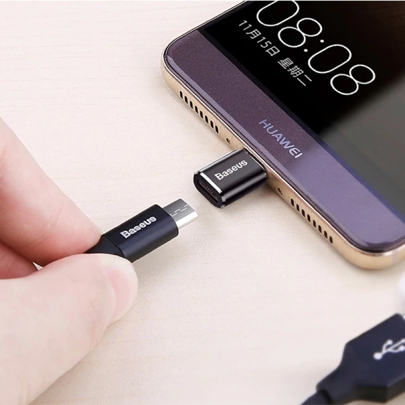 Baseus Camotg-01 Micro Usb To Type C Dönüştürücü