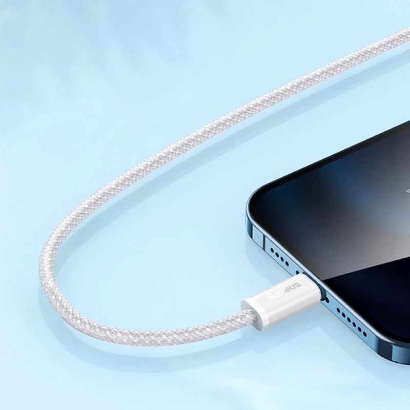 Baseus Dynamic Series USB to iPhone Lightning 2.4A Hızlı Data Şarj Kablosu 1m