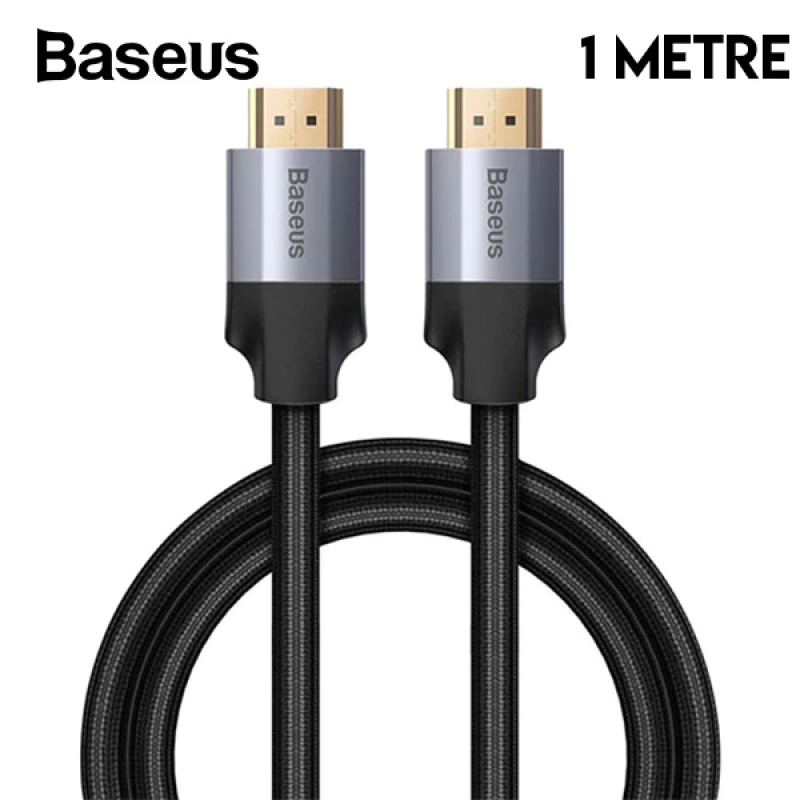 Baseus Enjoyment 4KHD 60HZ HDMI-HDMI 2.0 Uzatma Kablosu 1metre