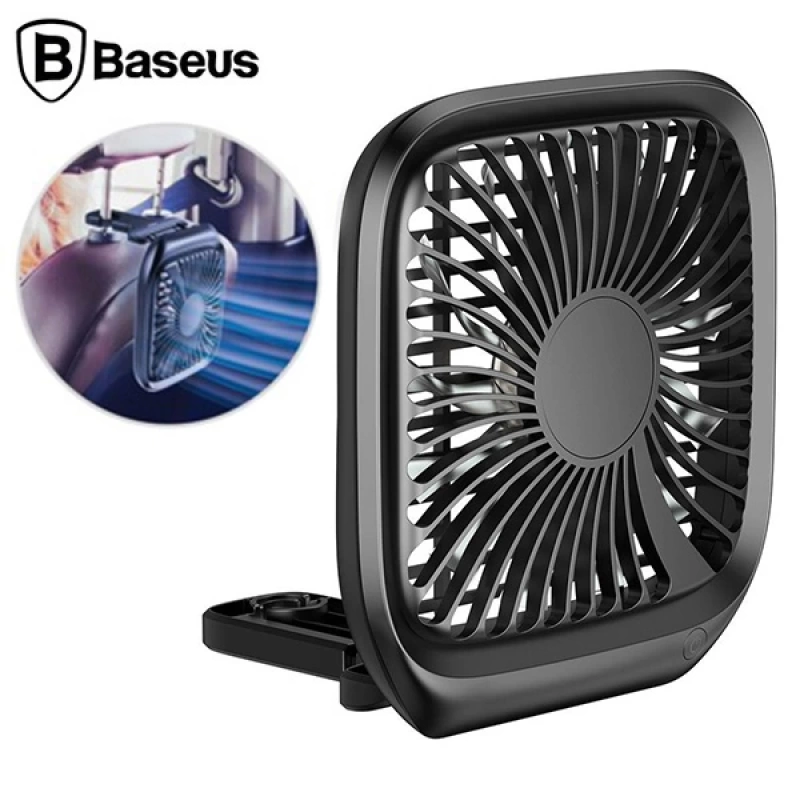 Baseus Foldable Usb Araç Arka Koltuk Vantilatör Fan Soğutucu