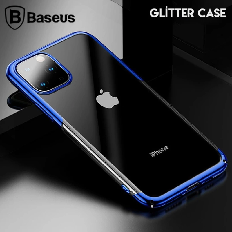 Baseus Glitter Case İPhone 11 Pro 5.8 2019 Şeffaf Lüx Silikon Kılıf