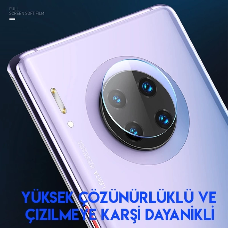 Baseus Huawei Mate30-Mate30 Pro Kamera Koruyucu Kırılmaz Cam  2adet set