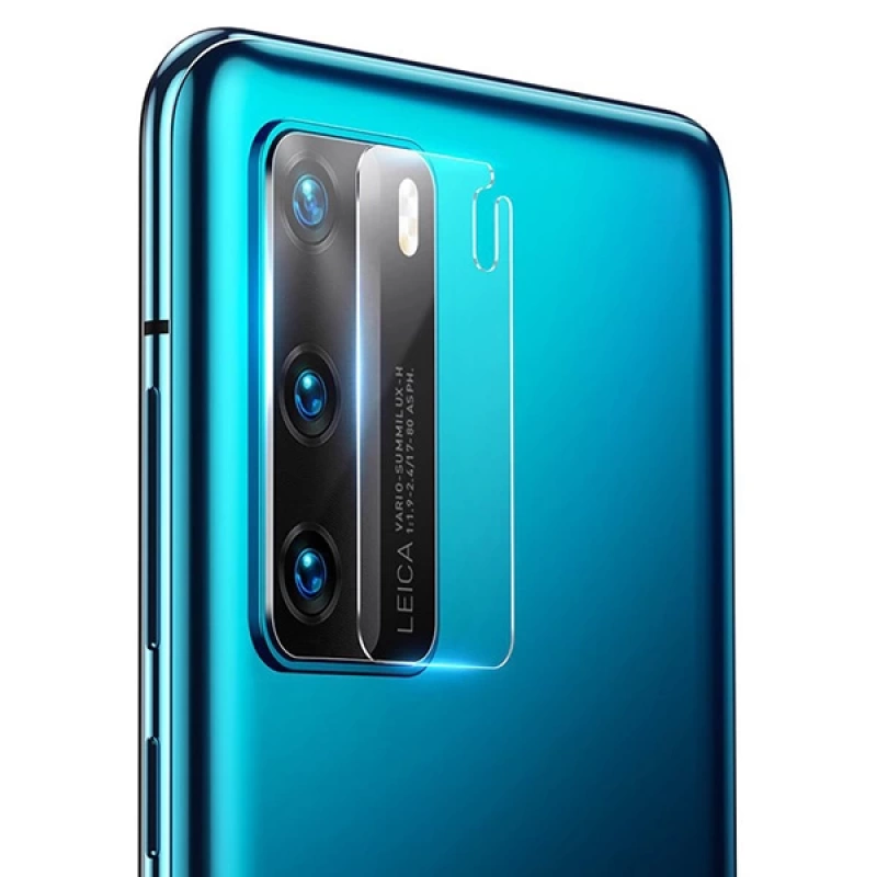 Baseus Huawei P40 Kamera Koruyucu Kırılmaz Cam 2adet set