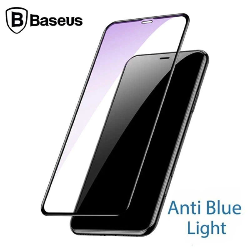 Baseus İPhone 11 İPXR 3d Full Anti Blue Ray Light Ekran Koruyucu Tempered Cam Ekran Koruyucu