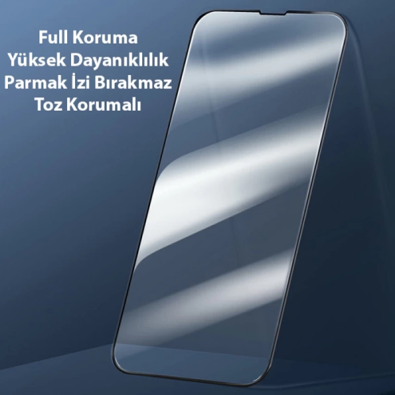 Baseus iPhone 13 Pro Max 6.7 0.3mm Tempered Full-glass Cam Ekran Koruyucu 2 Adet Set