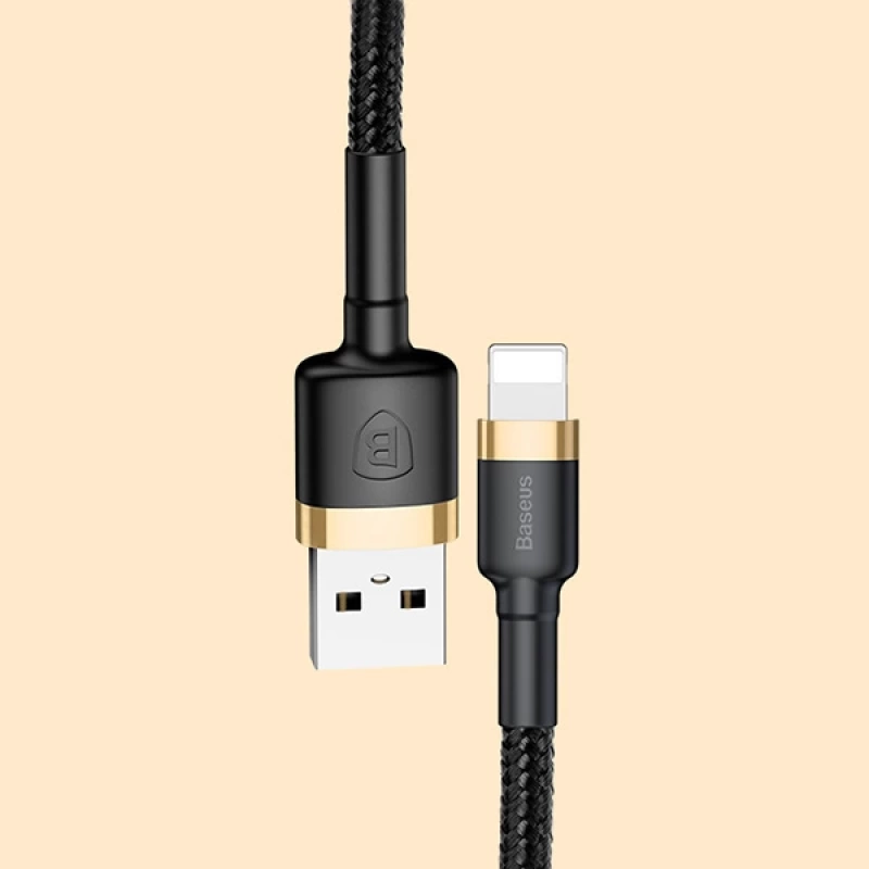 Baseus İPhone 14-13-12-11 2 Metre Halat Usb Şarj Kablosu