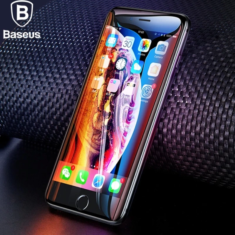 Baseus İPhone 8-7-6-6S 3D 0,23MM Full Kırılmaz Cam Ekran Koruyucu