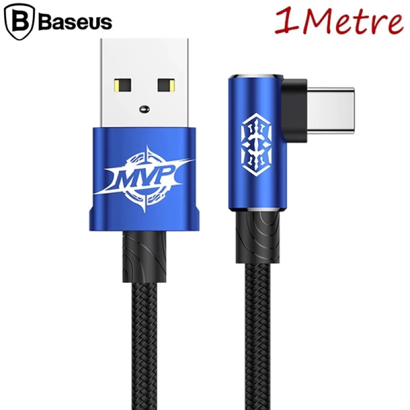 Baseus Mvp Elbow Usb Type-C Oyuncu  Şarj Usb Kablo 1 Metre