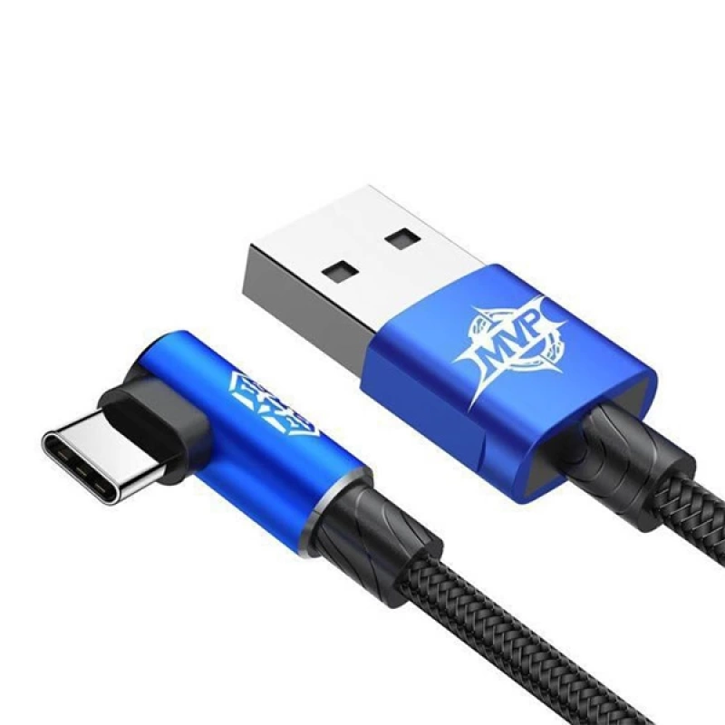 Baseus Mvp Elbow Usb Type-C Oyuncu  Şarj Usb Kablo 1 Metre