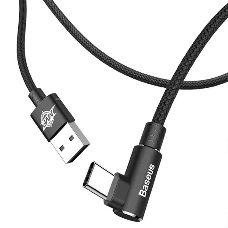 Baseus Mvp Elbow Usb Type-C Oyuncu  Şarj Usb Kablo 1 Metre