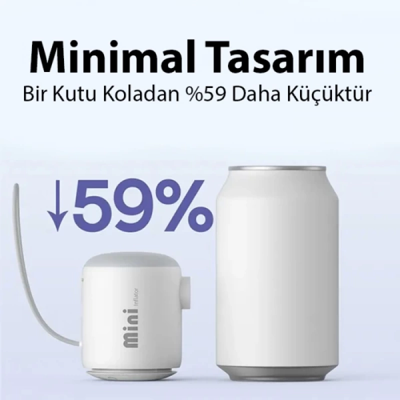 Baseus PocketGo Taşınabilir Mini Hava Pompası