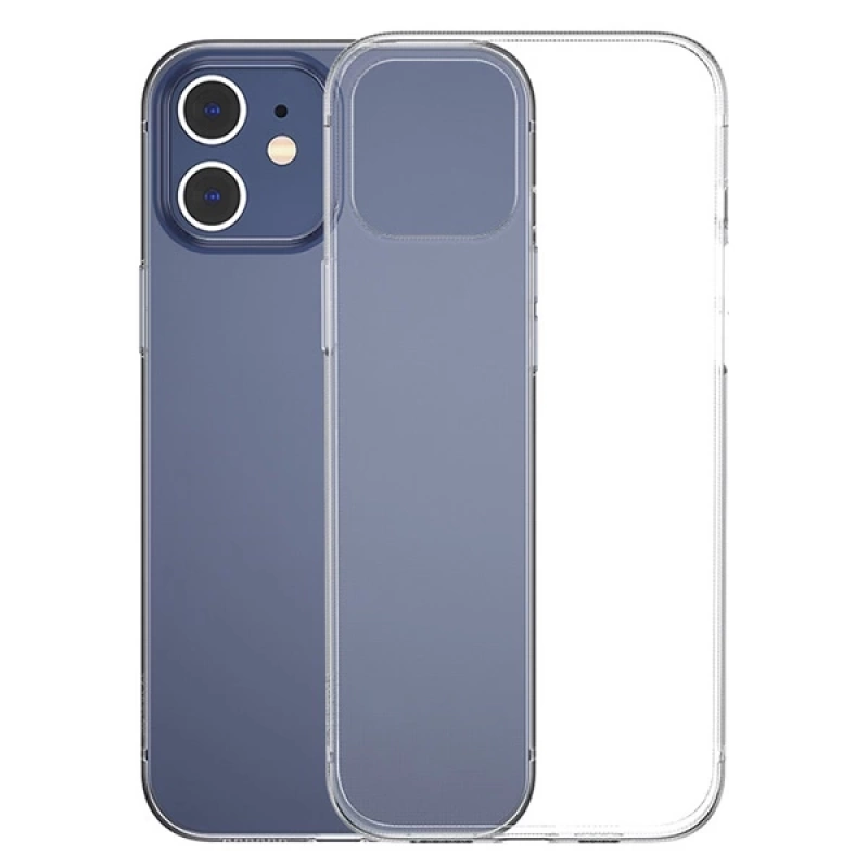 Baseus Simple Case İPhone 12 Mini 5.4 İnce Silikon Şeffaf Kılıf