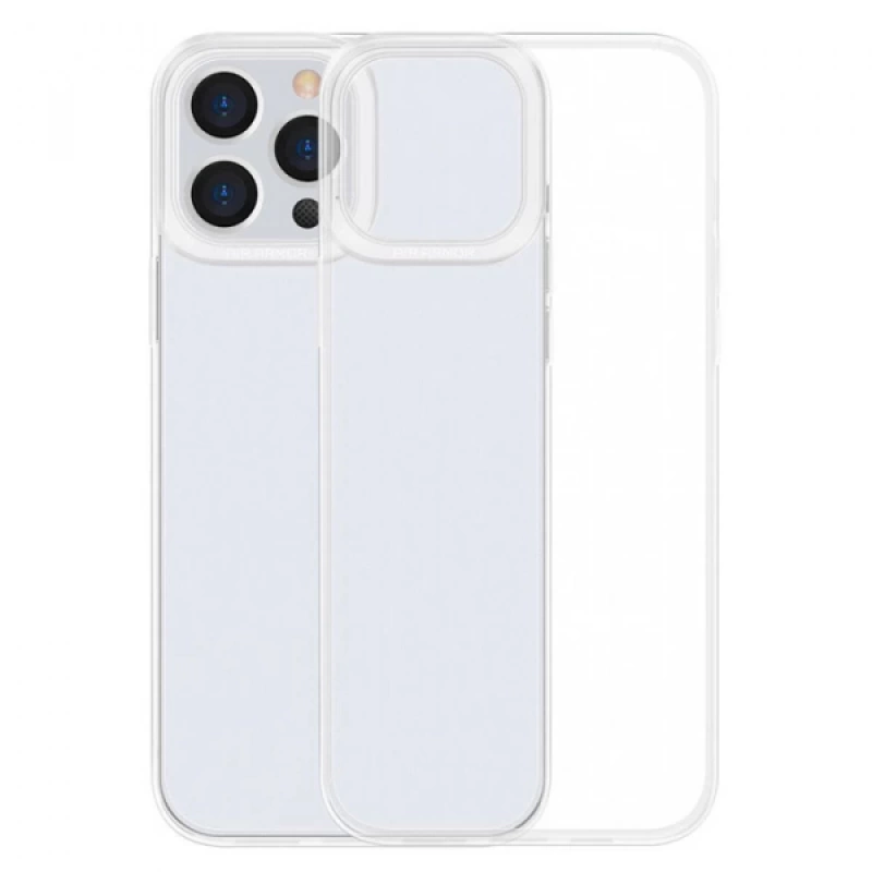 Baseus Simple Case iPhone 13 Pro İnce Silikon Şeffaf Kılıf