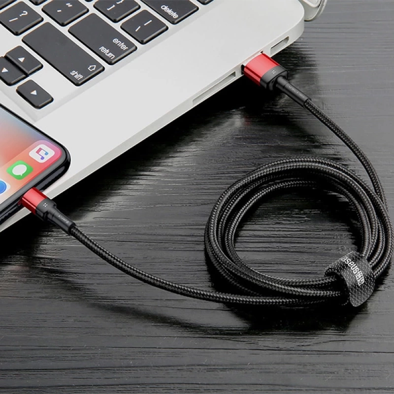 Baseus Special Edition İPhone 2metre Uzun Halat Usb Şarj Kablosu