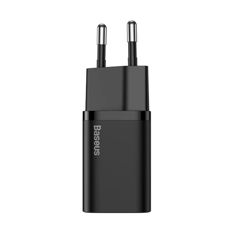 Baseus Super Si 20W PD Type-C Hızlı Şarj Adaptörü 20W İPhone 15-14-13- 12-11 Hızlı Şarj