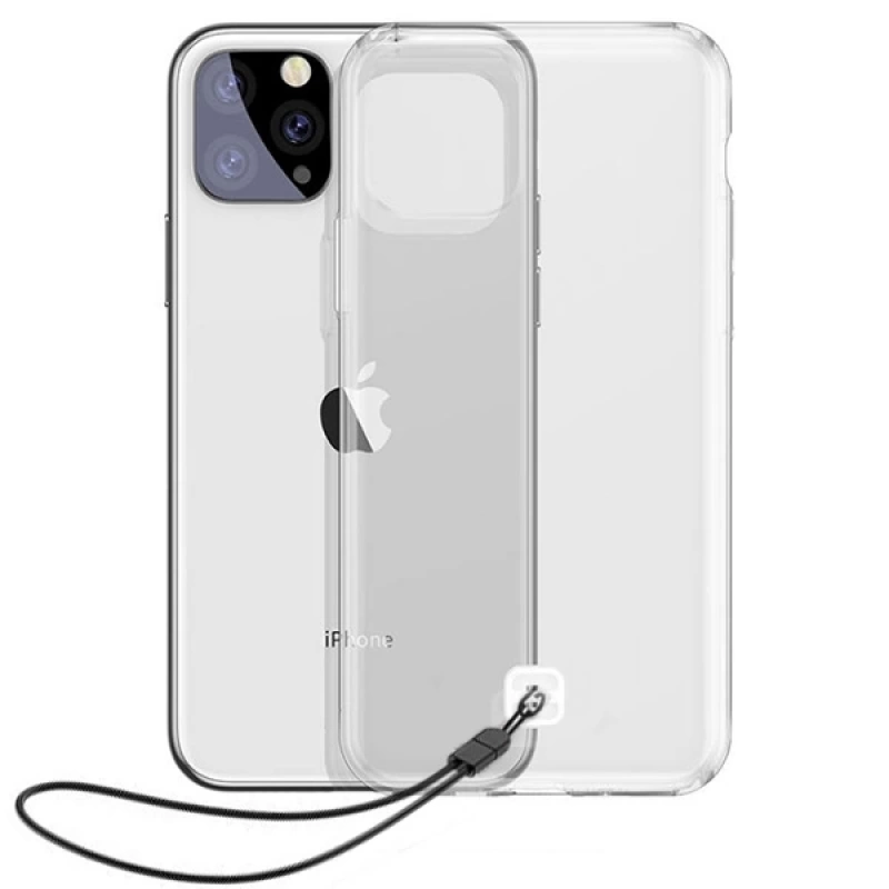 Baseus Transparent Key İPhone 11 Pro Max 6.5inch (2019) Şeffaf Silikon Kılıf