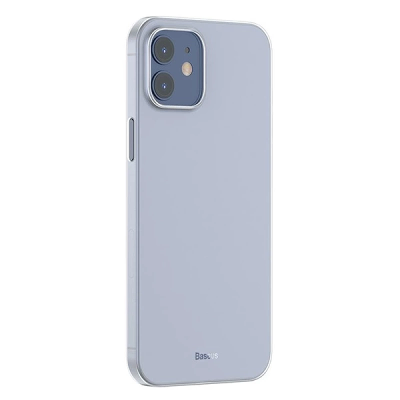 Baseus Wing Case İPhone 12 6.1 Kılıf Ultra İnce Lux Mat Şeffaf Kılıf