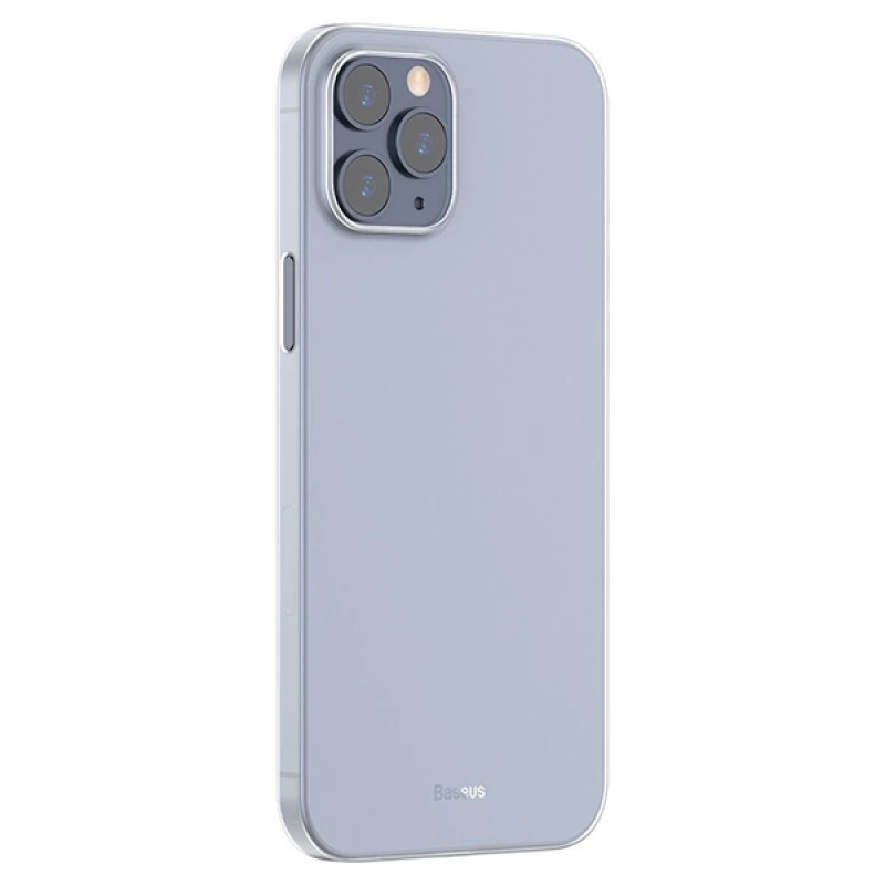 Baseus Wing Case İPhone 12 Pro 6.1 Kılıf Ultra İnce Lux Mat Şeffaf Kılıf