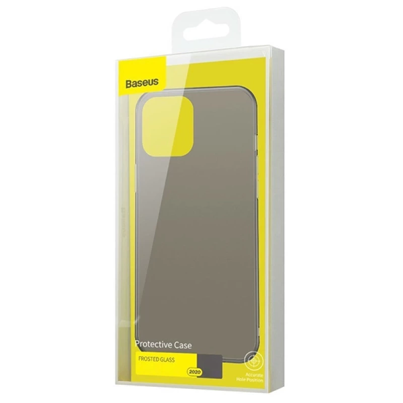 Baseus Wing Case İPhone 12 Pro 6.1 Kılıf Ultra İnce Lux Mat Şeffaf Kılıf