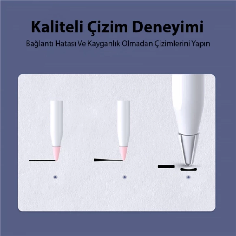 Dux Ducis Apple Pencil İçin Renkli Kalem Ucu 10x