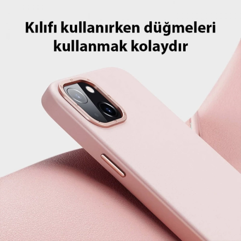 Dux Ducis Grit Series iPhone 14 Plus 6.7inç Premium MagSafe Uyumlu Kılıf