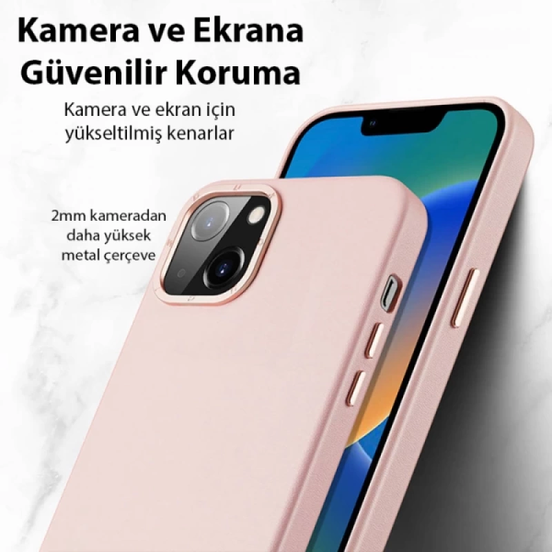 Dux Ducis Grit Series iPhone 14 Plus 6.7inç Premium MagSafe Uyumlu Kılıf