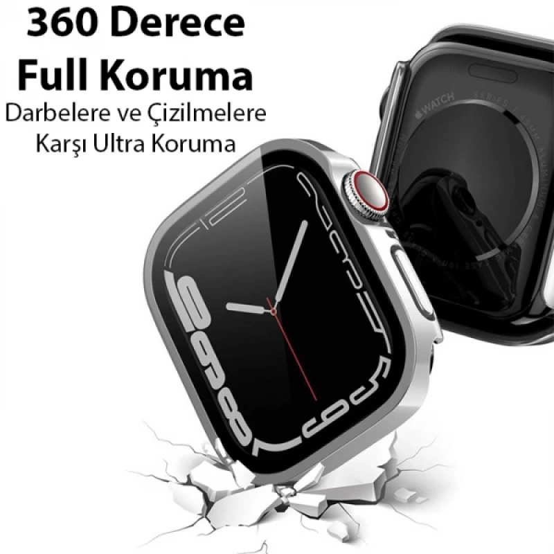 Dux Ducis Hamo Series Apple Watch Ultra 49mm için Hard PC Full Koruma Sert Armor Zırh Kılıf