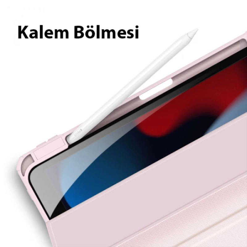 Dux Ducis iPad 10.2 2022 Kılıf Toby Series Kalem Yerli Manyetik Kapaklı Kılıf