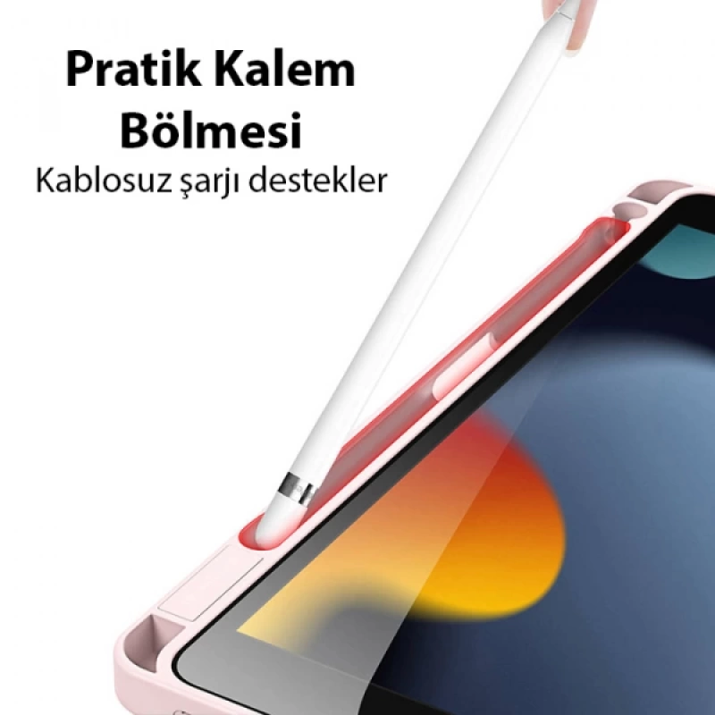 Dux Ducis iPad 10.9 2022 Kılıf Magi Series Kalem Tutuculu ve Uyku Modlu Kapaklı Kılıf