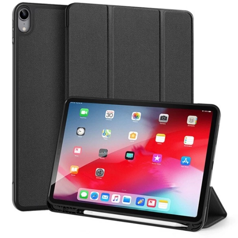 DUX DUCİS iPad Air 4 10.9 Kılıf Kalem Yerli Soft Tpu Mıknatıslı Kılıf (Domo)