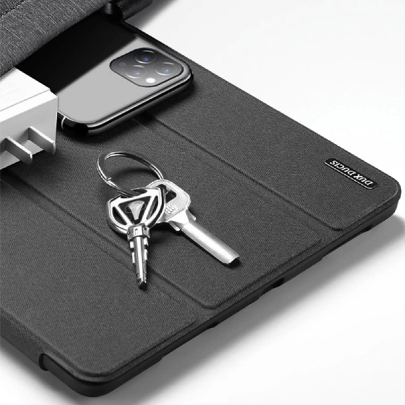 DUX DUCİS iPad Air 4 10.9 Kılıf Kalem Yerli Soft Tpu Mıknatıslı Kılıf (Domo)
