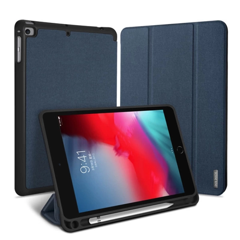 DUX DUCİS iPad Mini 5- Mini 4 Kılıf Kalem Yerli Soft Tpu Mıknatıslı Domo Series Kılıf