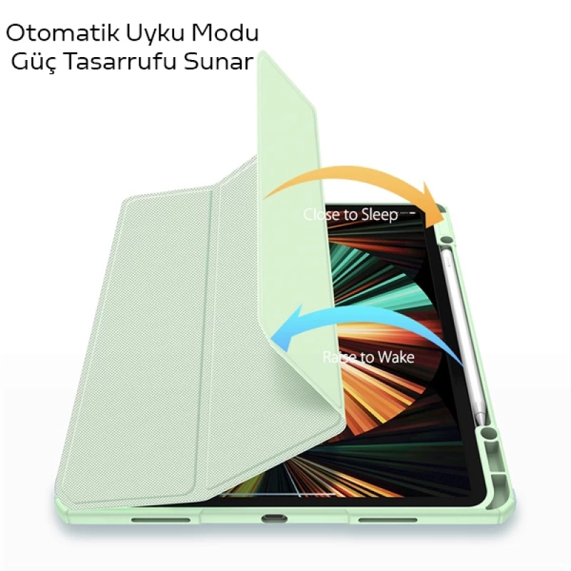 Dux Ducis iPad Pro 11 (2018,2020,2021.2022) Kılıf Kalem Bölmeli Toby Series