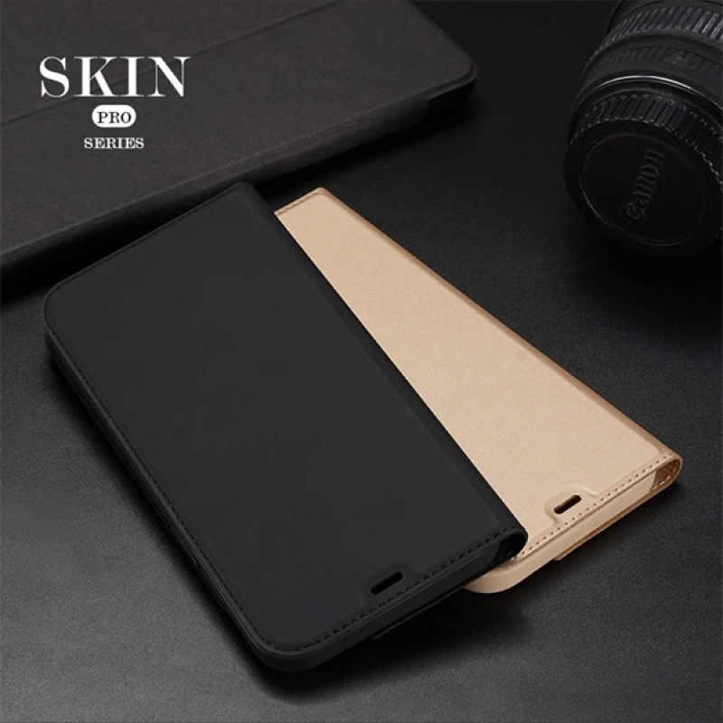 DUX DUCİS İPhone 12 Mini Kılıf Kapaklı Flip Cover Kılıf Skin Pro Series Kılıf