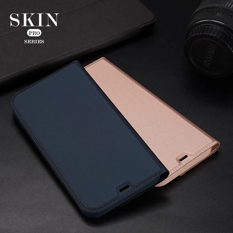 DUX DUCİS İPhone 12 Mini Kılıf Kapaklı Flip Cover Kılıf Skin Pro Series Kılıf