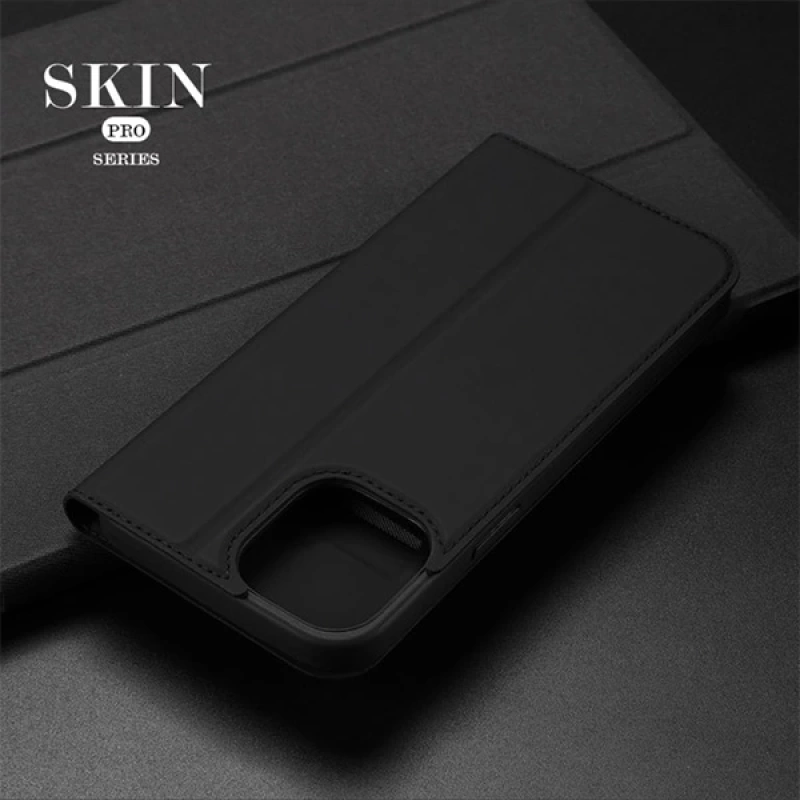 DUX DUCİS İPhone 12 Mini Kılıf Kapaklı Flip Cover Kılıf Skin Pro Series Kılıf