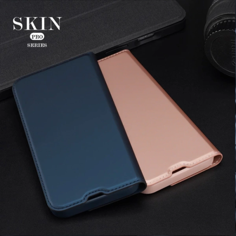 Dux Ducis iPhone 13 Pro Max 6.7inç Kılıf Kapaklı Flip Cover Kılıf SkinPro Series