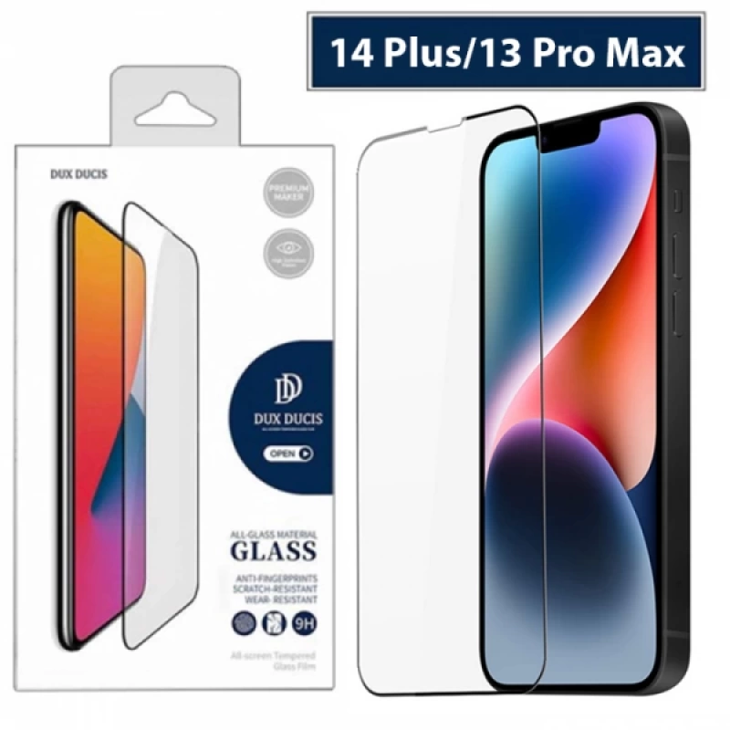 Dux Ducis iPhone 14 Plus-13 Pro Max 6.7 Full Kaplama Cam Ekran Koruyucu