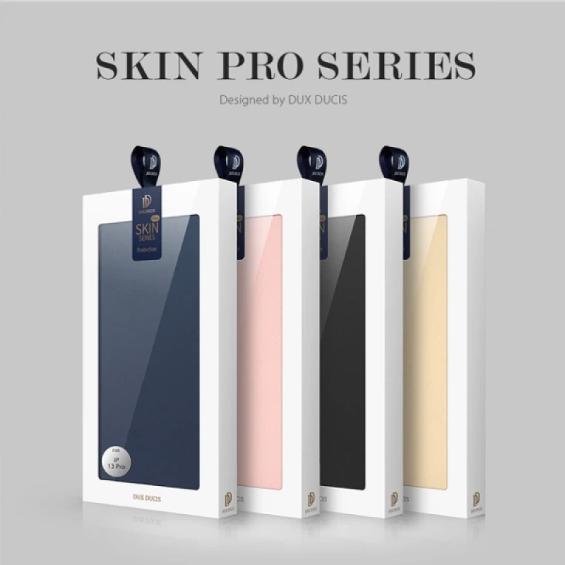 Dux Ducis iPhone 14 pro 13 Pro 6.1inç Kılıf Kapaklı Flip Cover Kılıf SkinPro Series