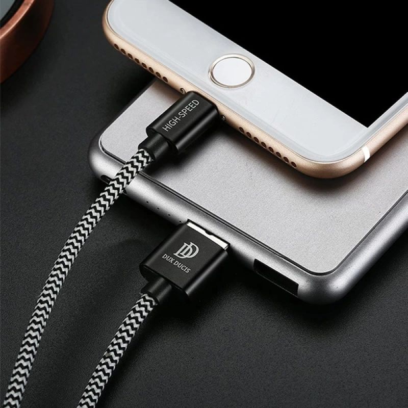 Dux Ducis K-One Cable İPhone  Usb Şarj Kablosu 1 METRE