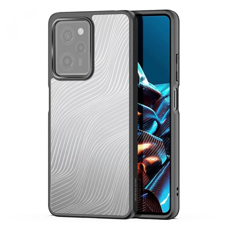 Dux Ducis Redmi Note 12 Pro 5G - Poco X5 Pro 5G Aimo Series Premium Buzlu Sert PC-TPU Kılıf