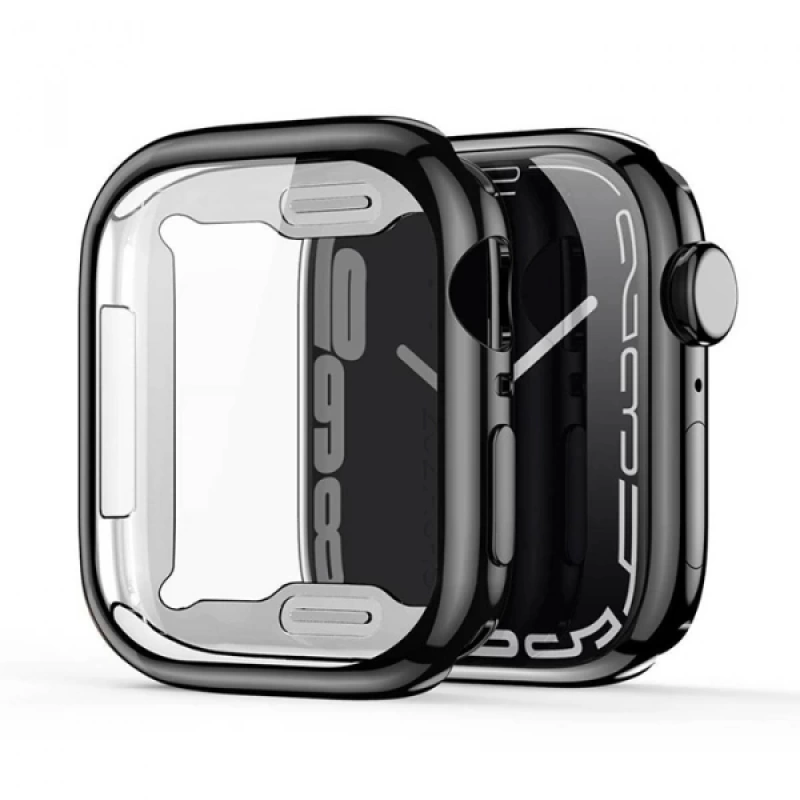 Dux Ducis Samo Series Apple Watch Ultra 49mm için Soft TPU Full Koruma Ultra İnce Silikon Kılıf