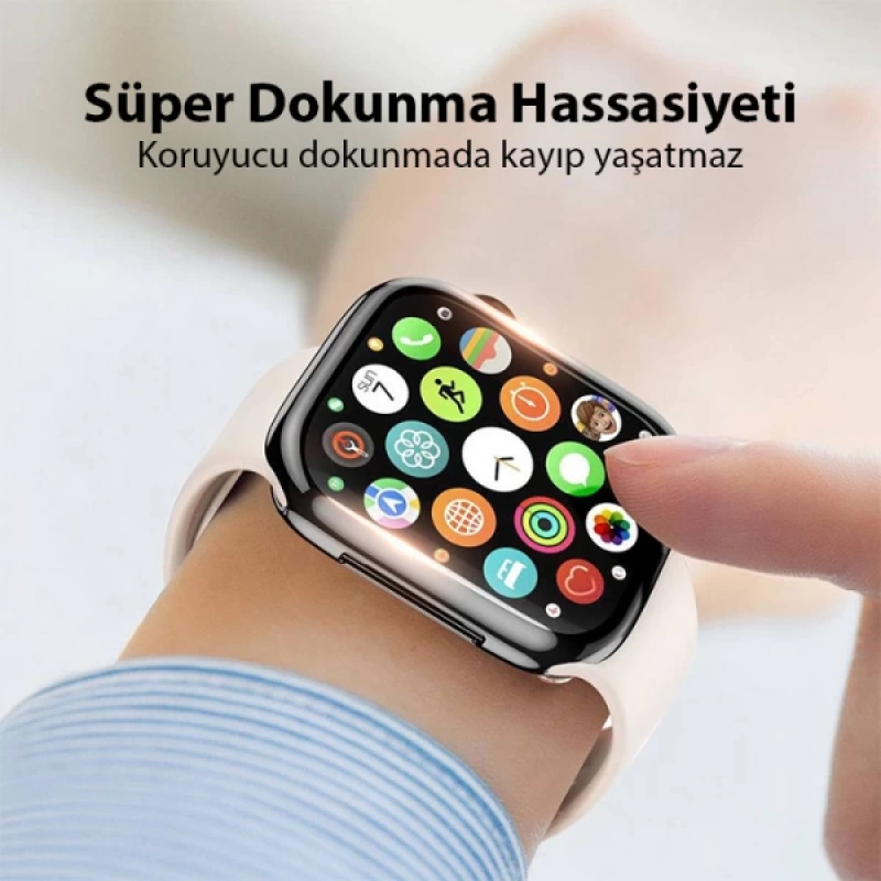 Dux Ducis Samo Series Apple Watch Ultra 49mm için Soft TPU Full Koruma Ultra İnce Silikon Kılıf