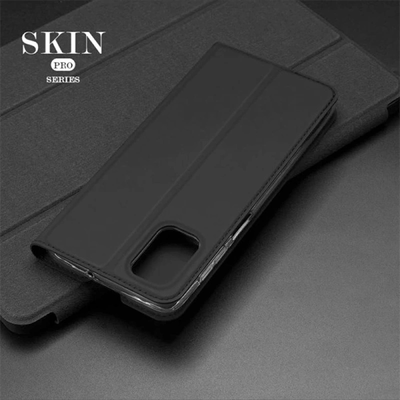 DUX DUCİS SM Galaxy M51 Kılıf Kapaklı Flip Cover Kılıf Skin Pro Series Kılıf