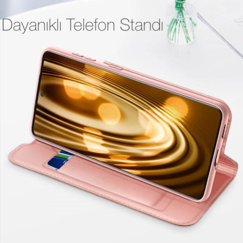 Dux Ducis SM Galaxy S21 Plus Kılıf Kapaklı Flip Cover Kılıf Skinpro Series